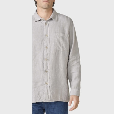 Klitmøller - Birger shirt Pastel grey - WERTE FREUNDE