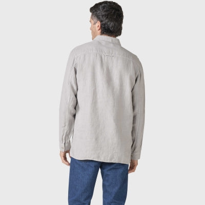 Klitmøller - Birger shirt Pastel grey - WERTE FREUNDE