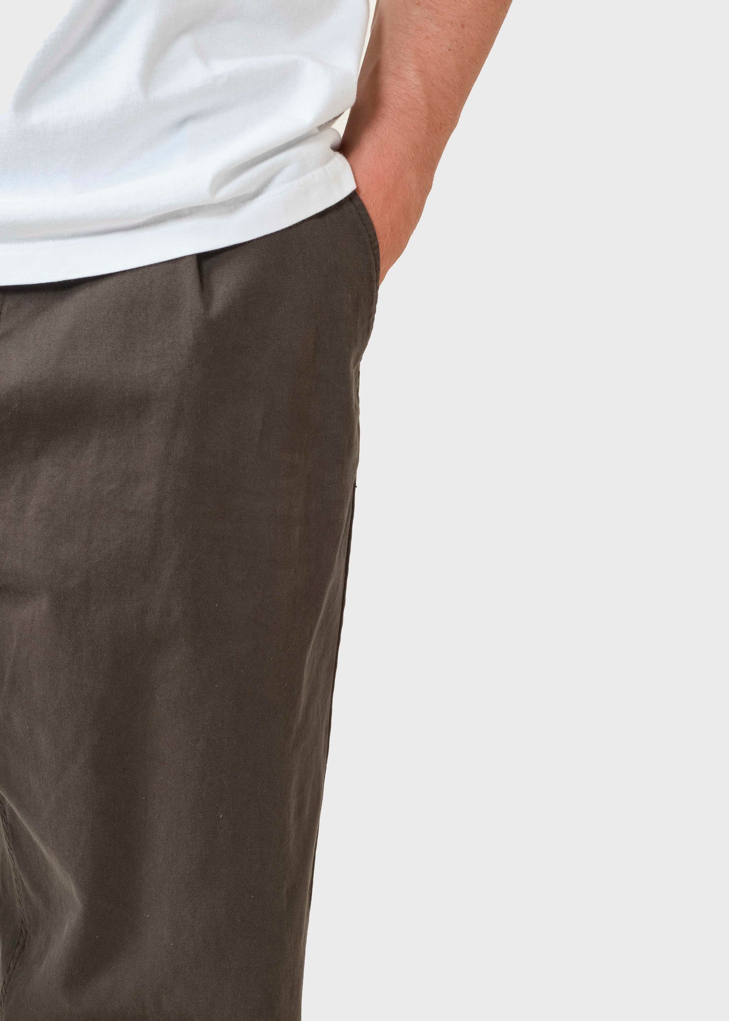 Klitmøller - Kristian twill pant Olive - WERTE FREUNDE