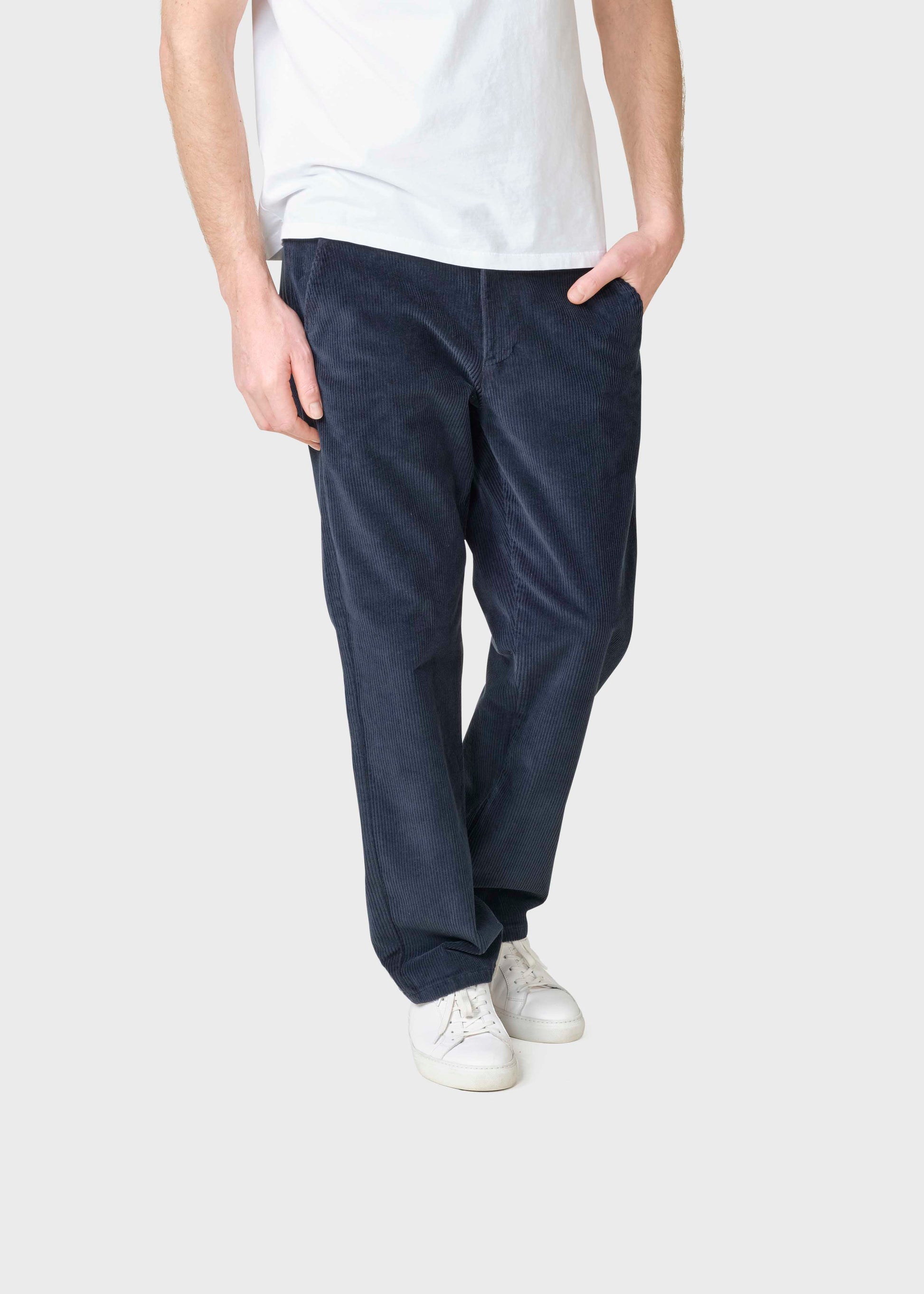 Klitmøller - West cord pants Navy - WERTE FREUNDE