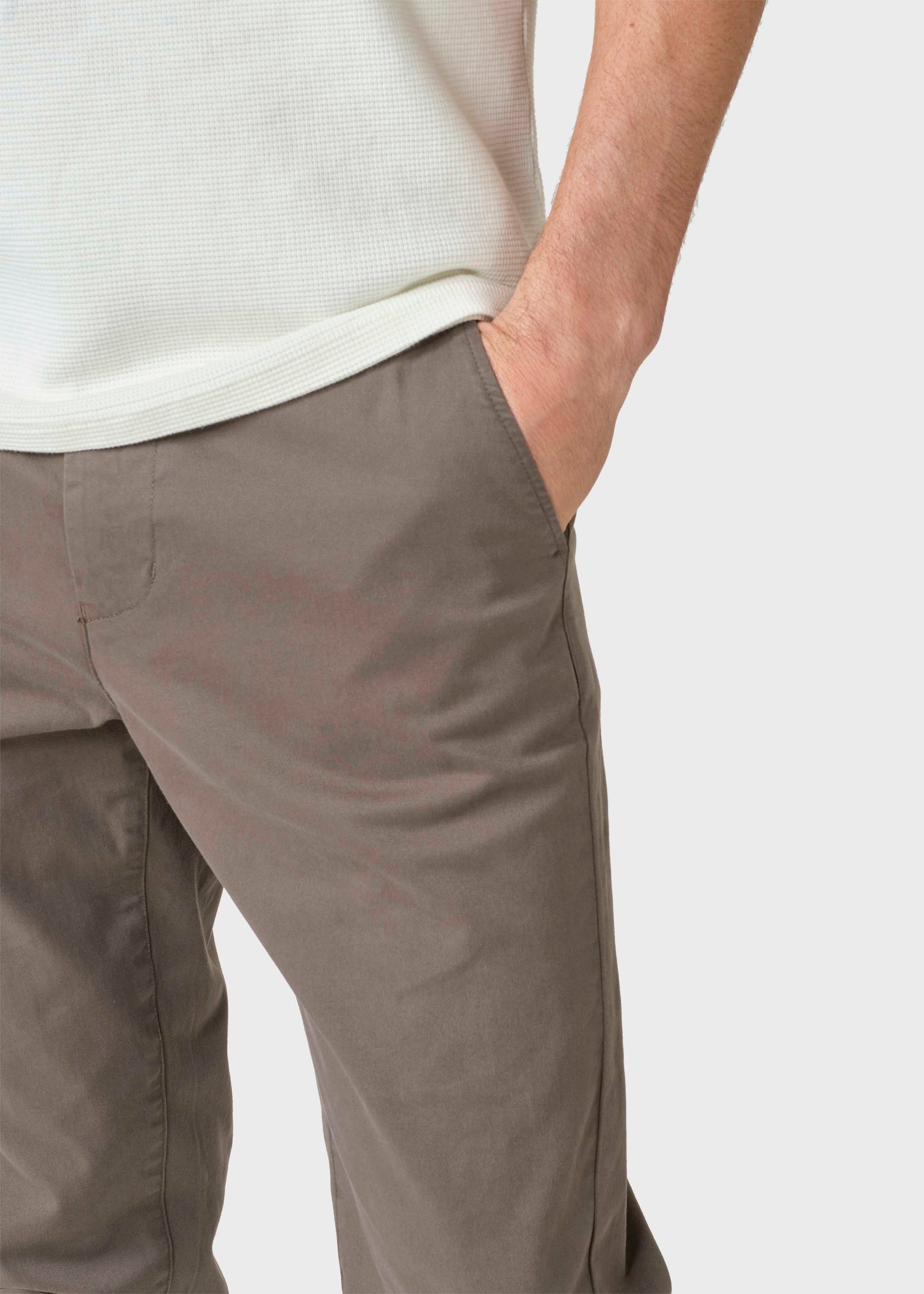 Klitmøller - West twill pants Taupe - WERTE FREUNDE
