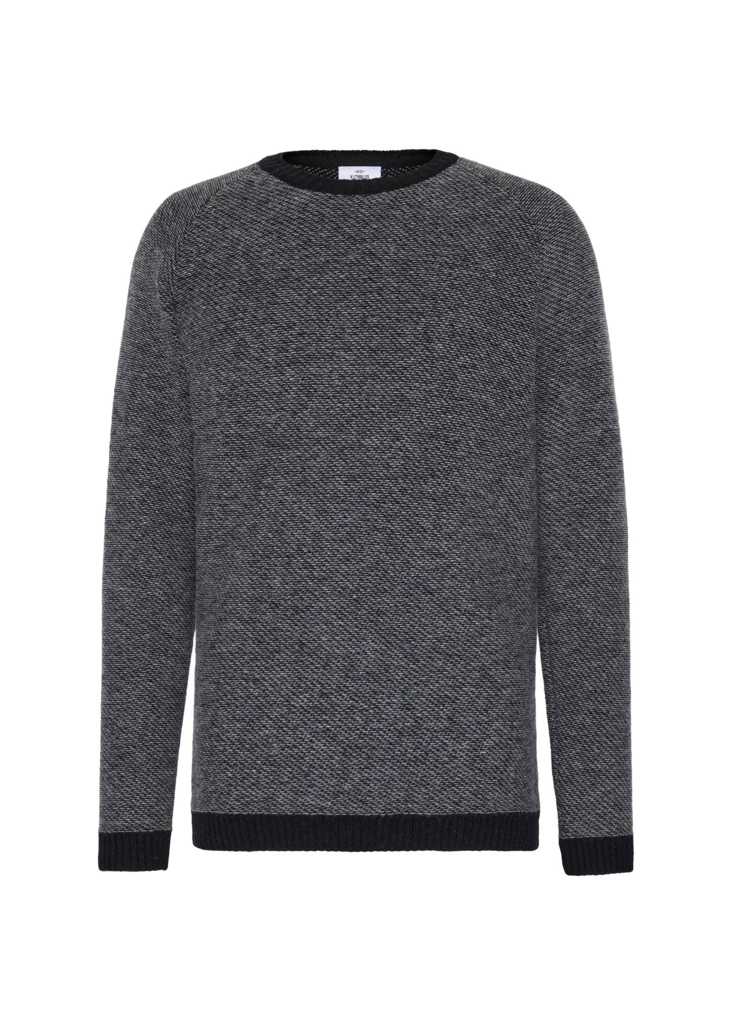 Klitmøller - Arthur knit Black/light grey - WERTE FREUNDE