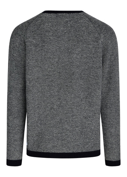 Klitmøller - Arthur knit Black/light grey - WERTE FREUNDE