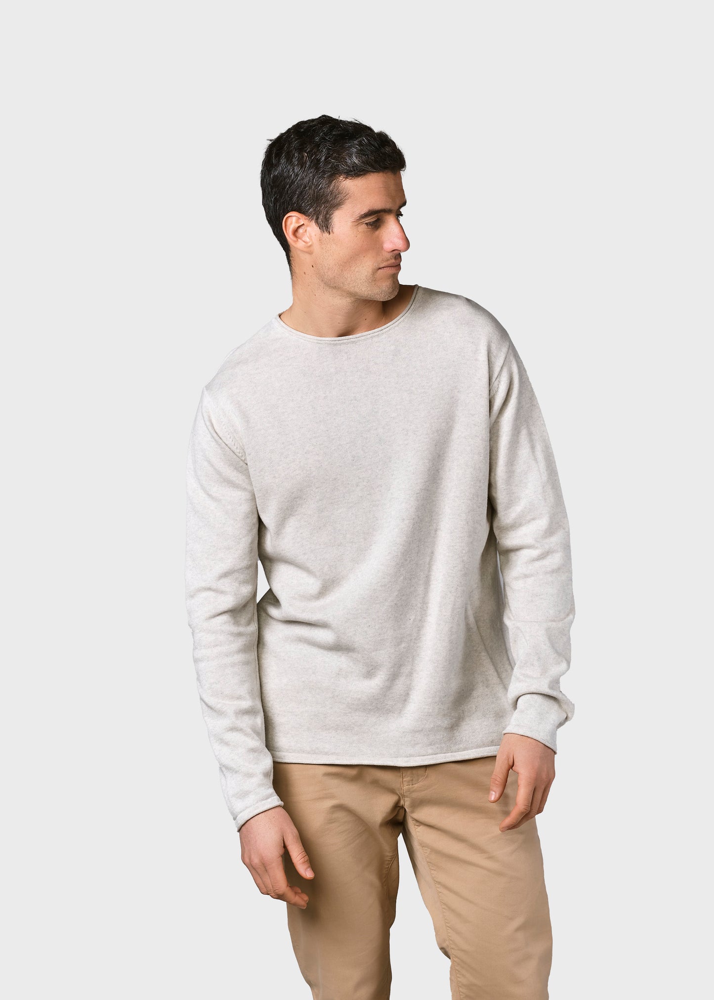Klitmøller - Noah knit Cream melange - WERTE FREUNDE