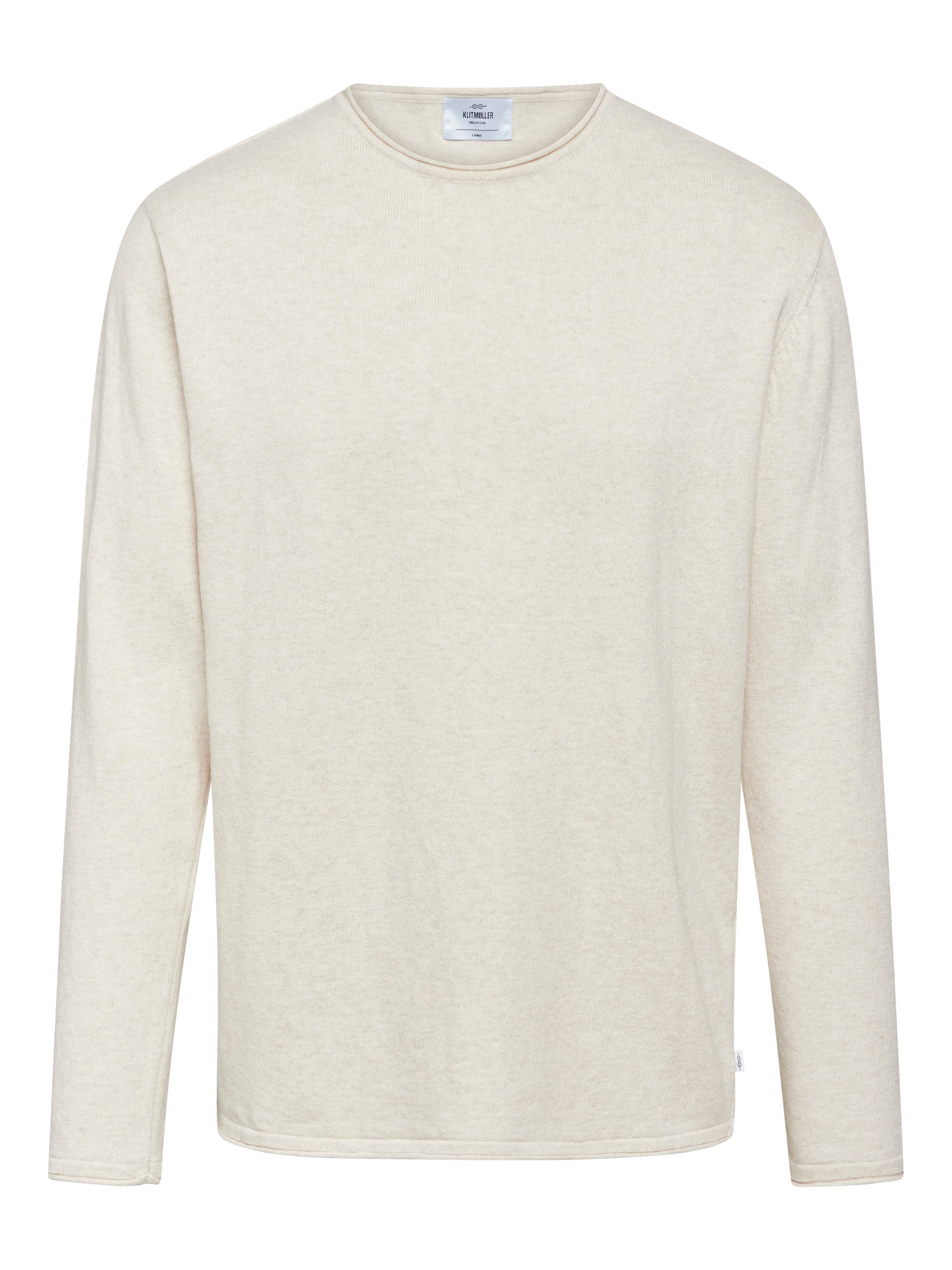 Klitmøller - Noah knit Cream melange - WERTE FREUNDE