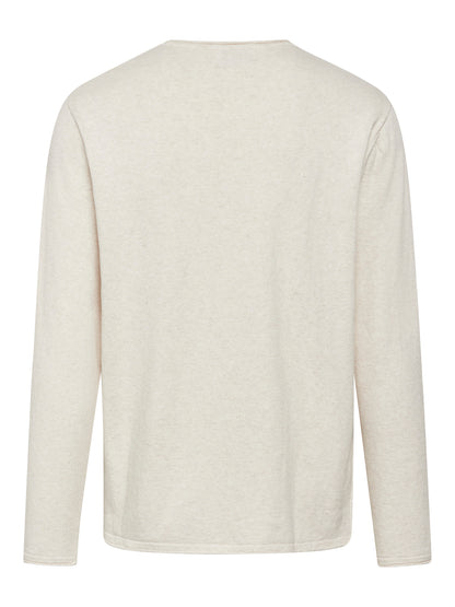 Klitmøller - Noah knit Cream melange - WERTE FREUNDE