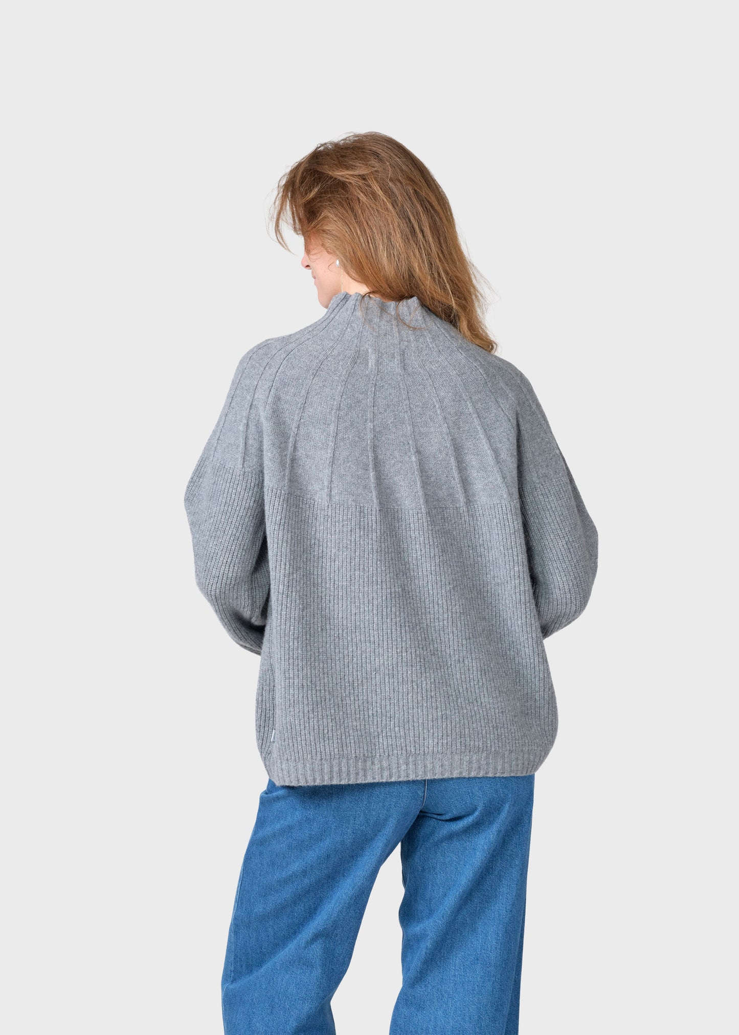 Klitmøller - Stella knit Light grey - WERTE FREUNDE