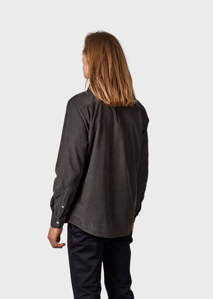 Klitmøller - Benjamin corduroy shirt Olive - WERTE FREUNDE