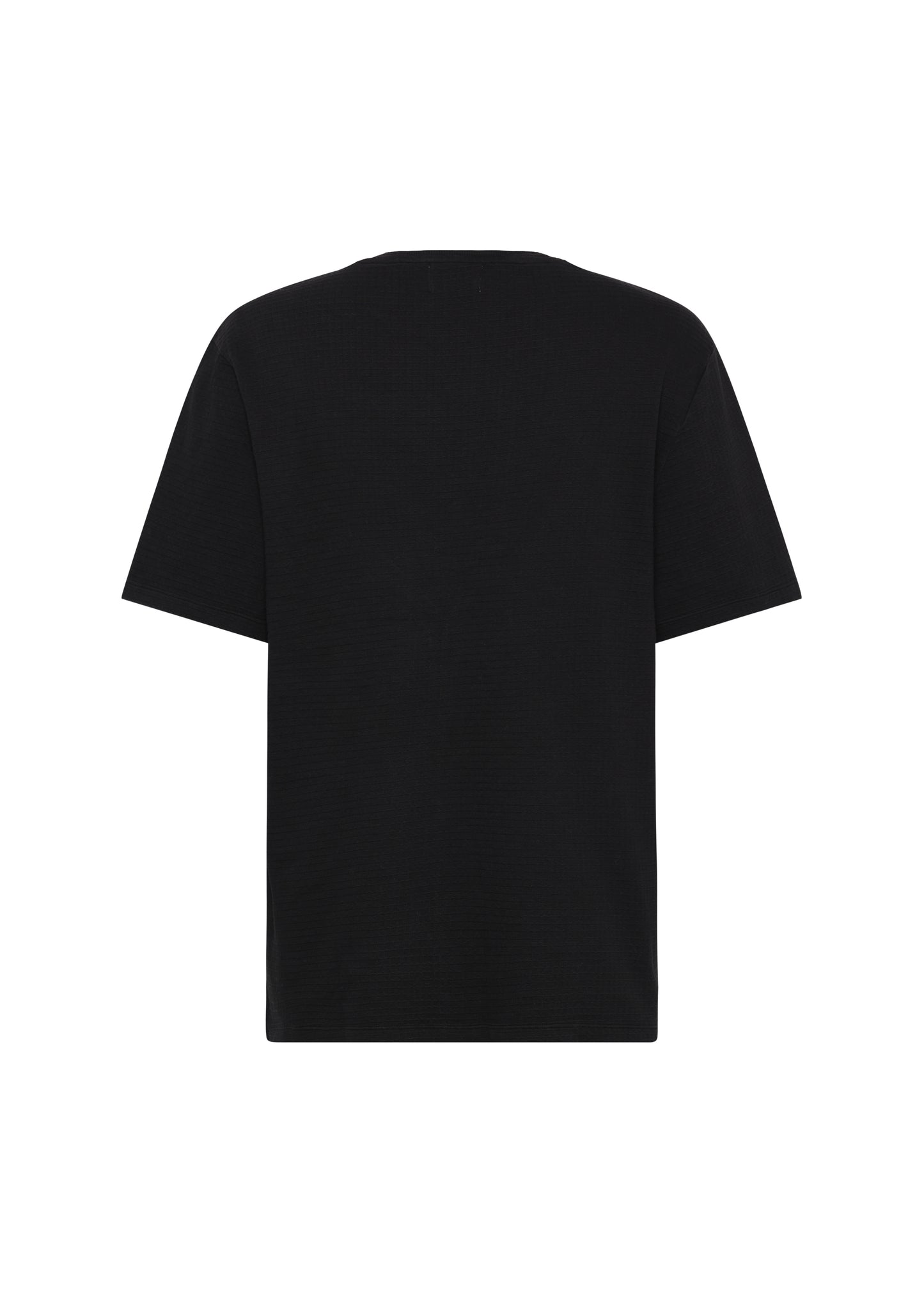 Klitmøller - Mens boxy structure tee Black - WERTE FREUNDE