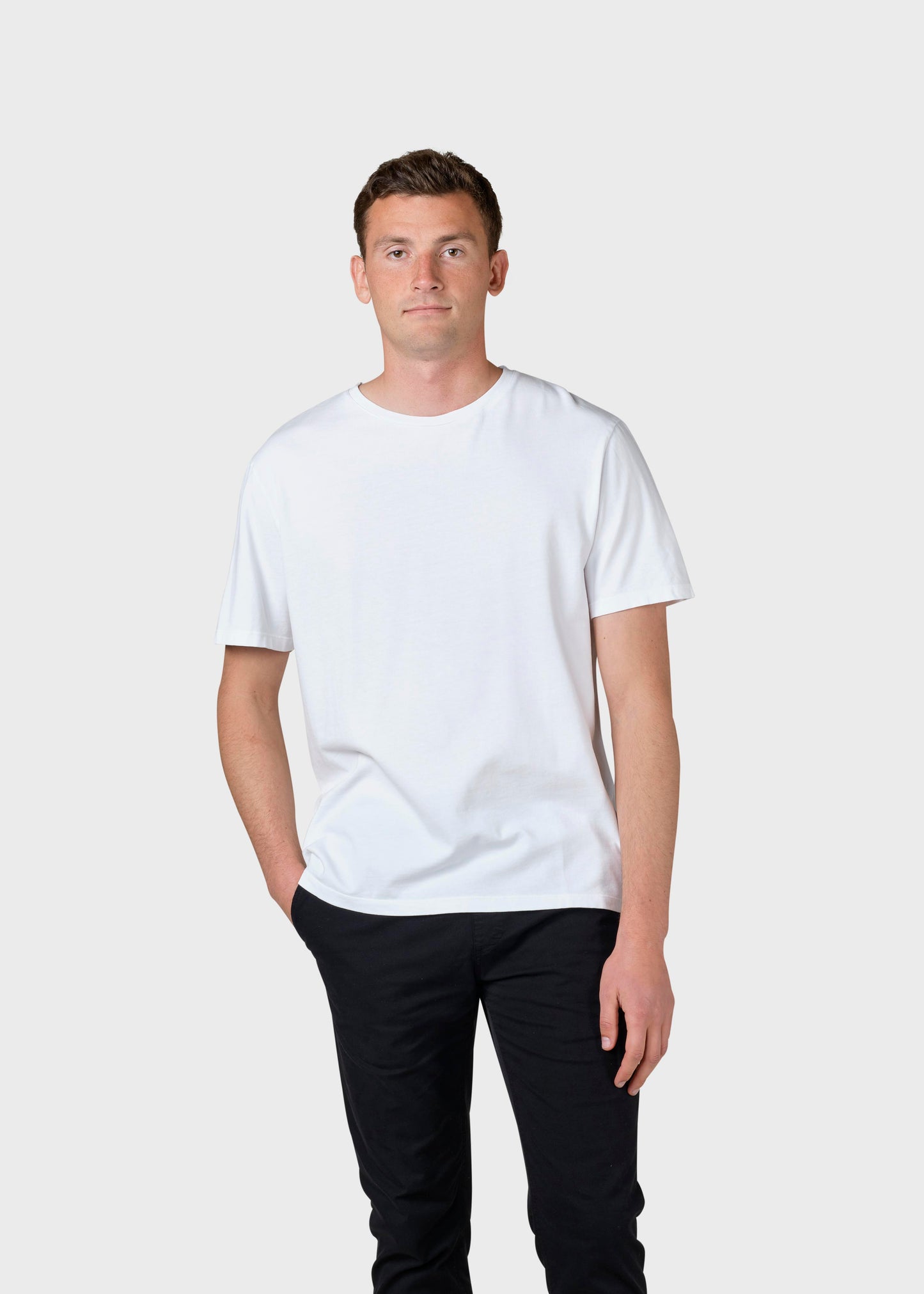Klitmøller - Mens boxy tee White - WERTE FREUNDE