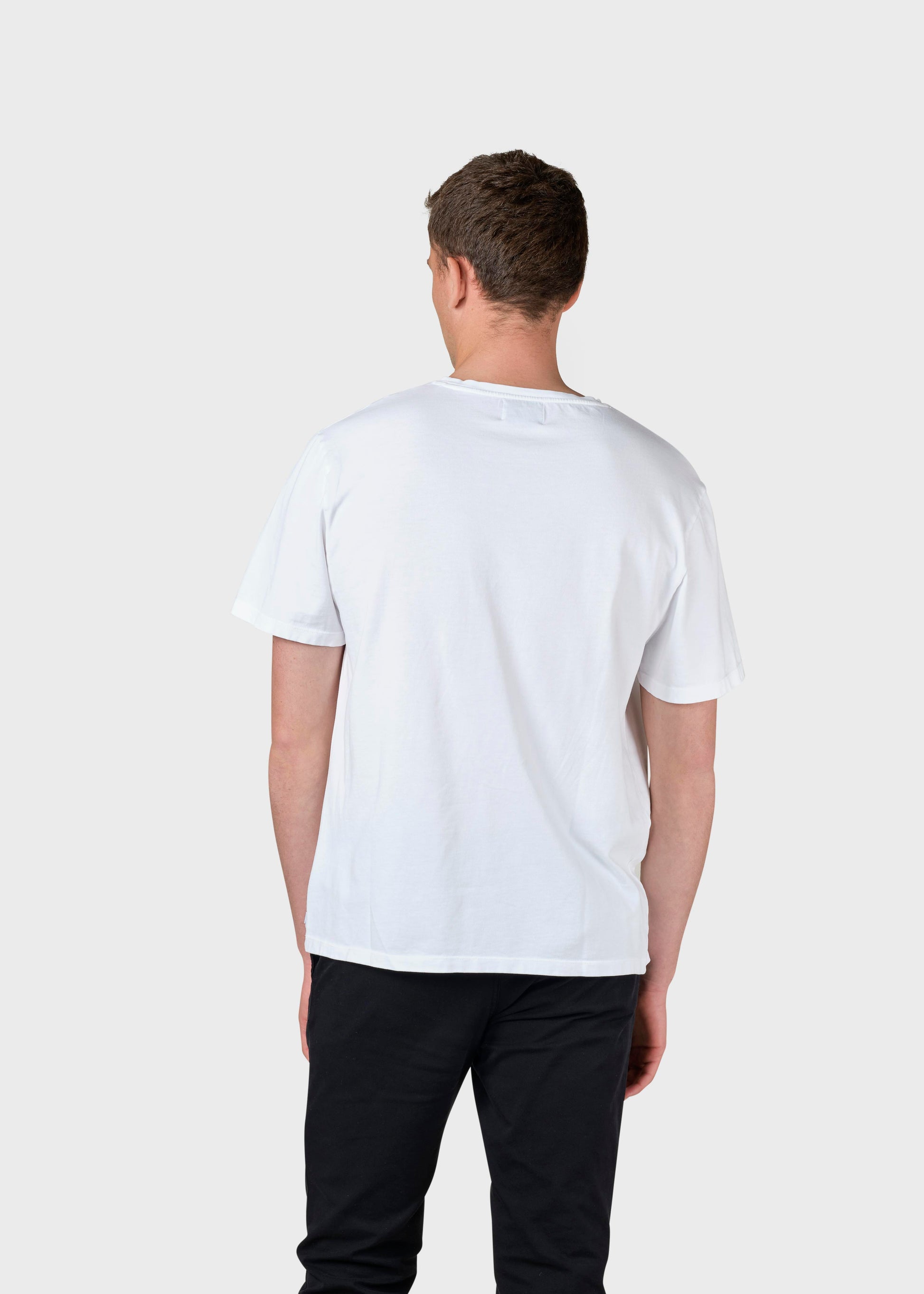 Klitmøller - Mens boxy tee White - WERTE FREUNDE