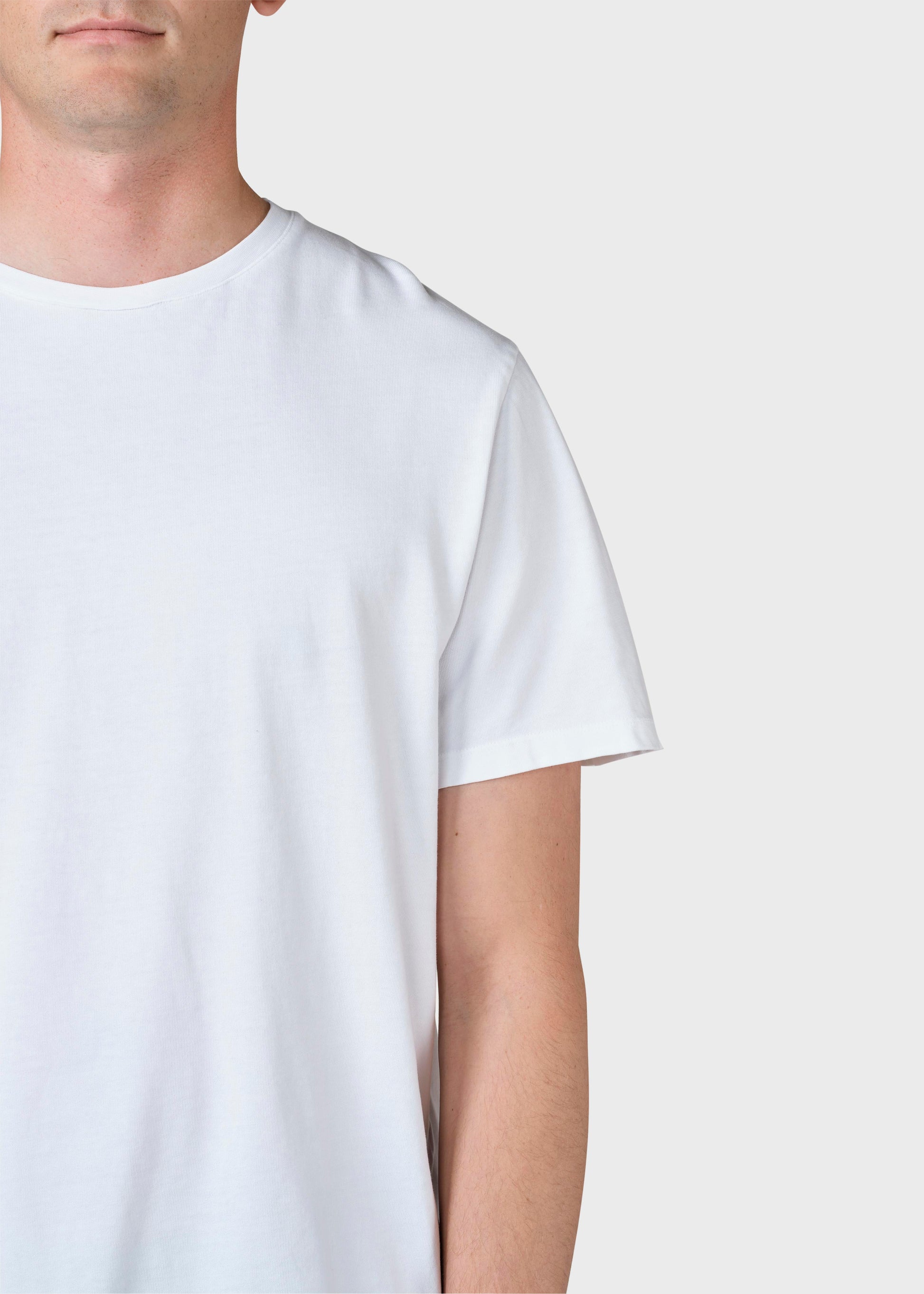 Klitmøller - Mens boxy tee White - WERTE FREUNDE