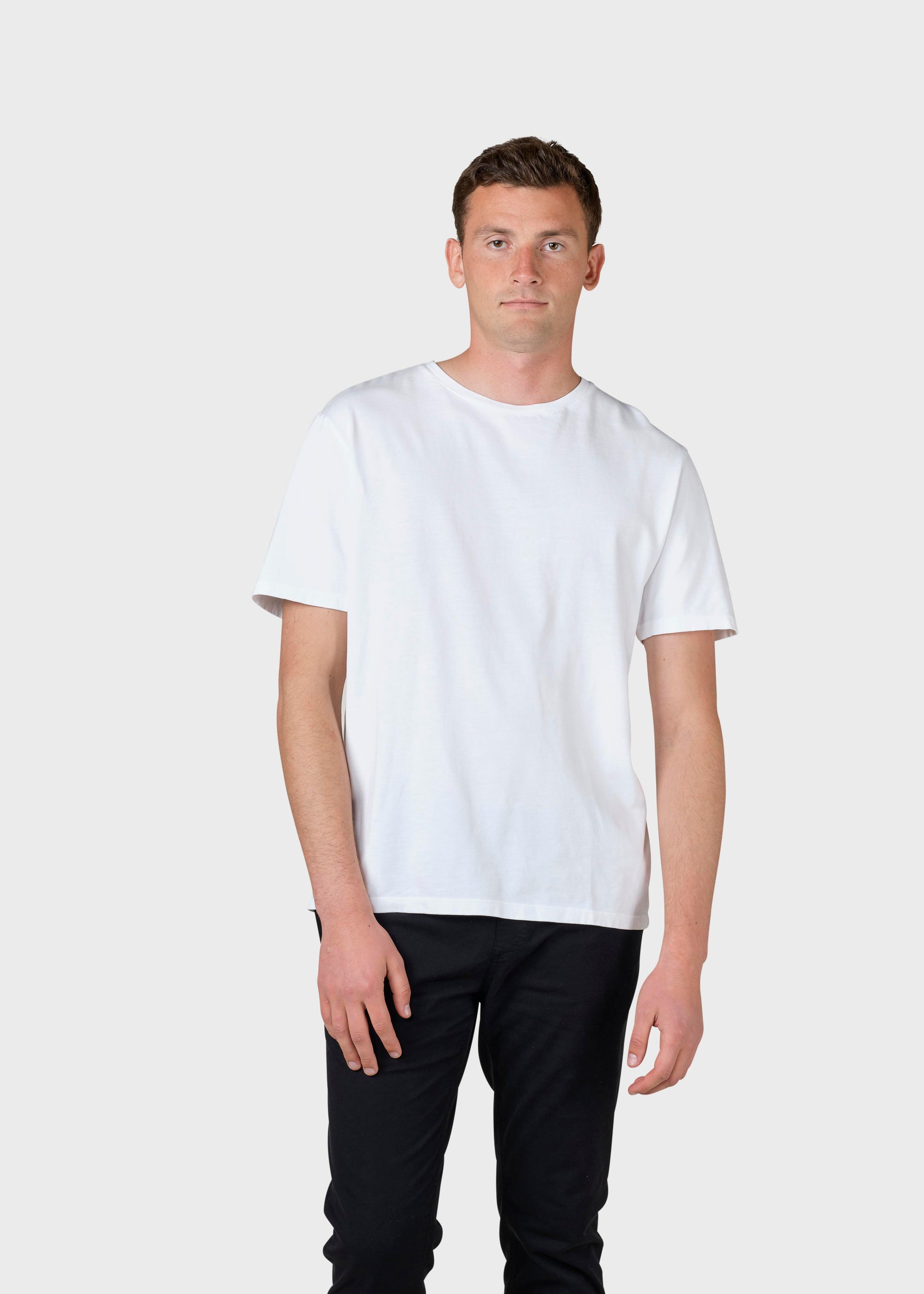 Klitmøller - Mens boxy tee White - WERTE FREUNDE