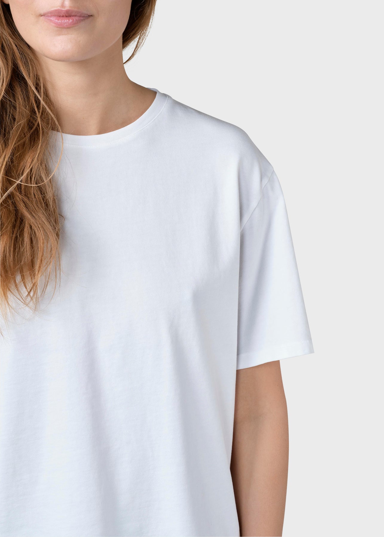 Klitmøller - Womens boxy tee White - WERTE FREUNDE