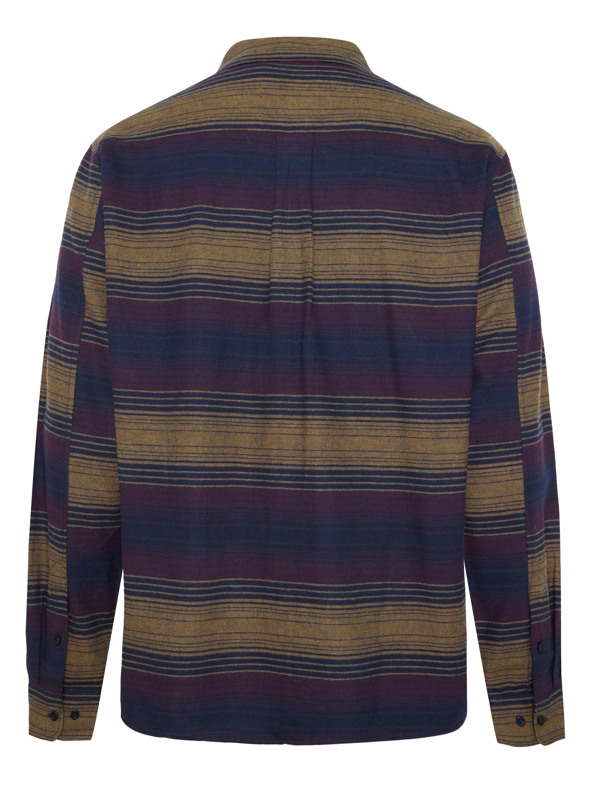 KCA - Organic Cotton Checked Flannel Shirt Navy - WERTE FREUNDE