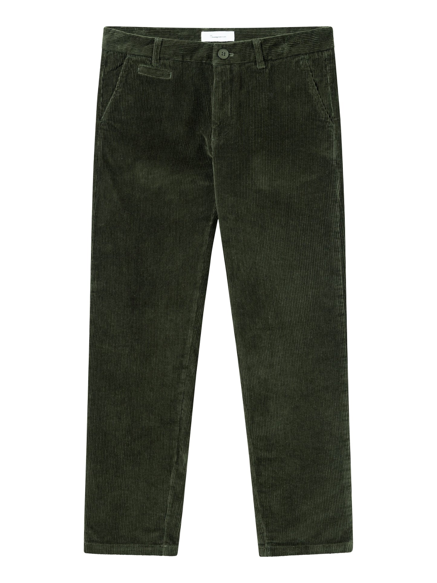 KCA - Organic Cotton CHUCK Corduroy Pants Forrest Night - WERTE FREUNDE
