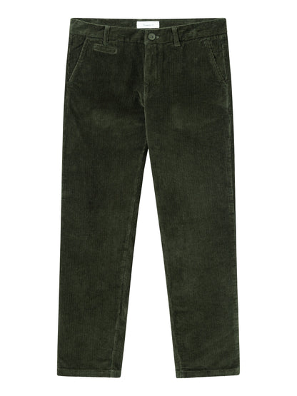 KCA - Organic Cotton CHUCK Corduroy Pants Forrest Night - WERTE FREUNDE