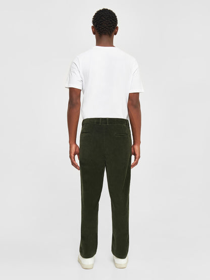 KCA - Organic Cotton CHUCK Corduroy Pants Forrest Night - WERTE FREUNDE