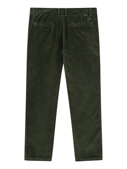 KCA - Organic Cotton CHUCK Corduroy Pants Forrest Night - WERTE FREUNDE