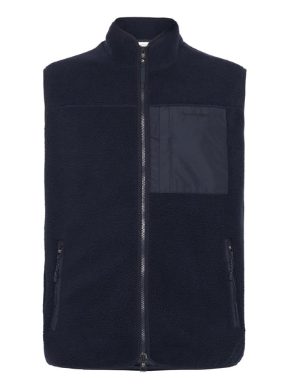 KCA - Loose Fit Zip Fleece Vest GRS/Vegan Night Sky - WERTE FREUNDE