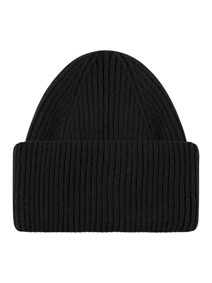KCA - Big rib beanie Black Jet One Size - WERTE FREUNDE