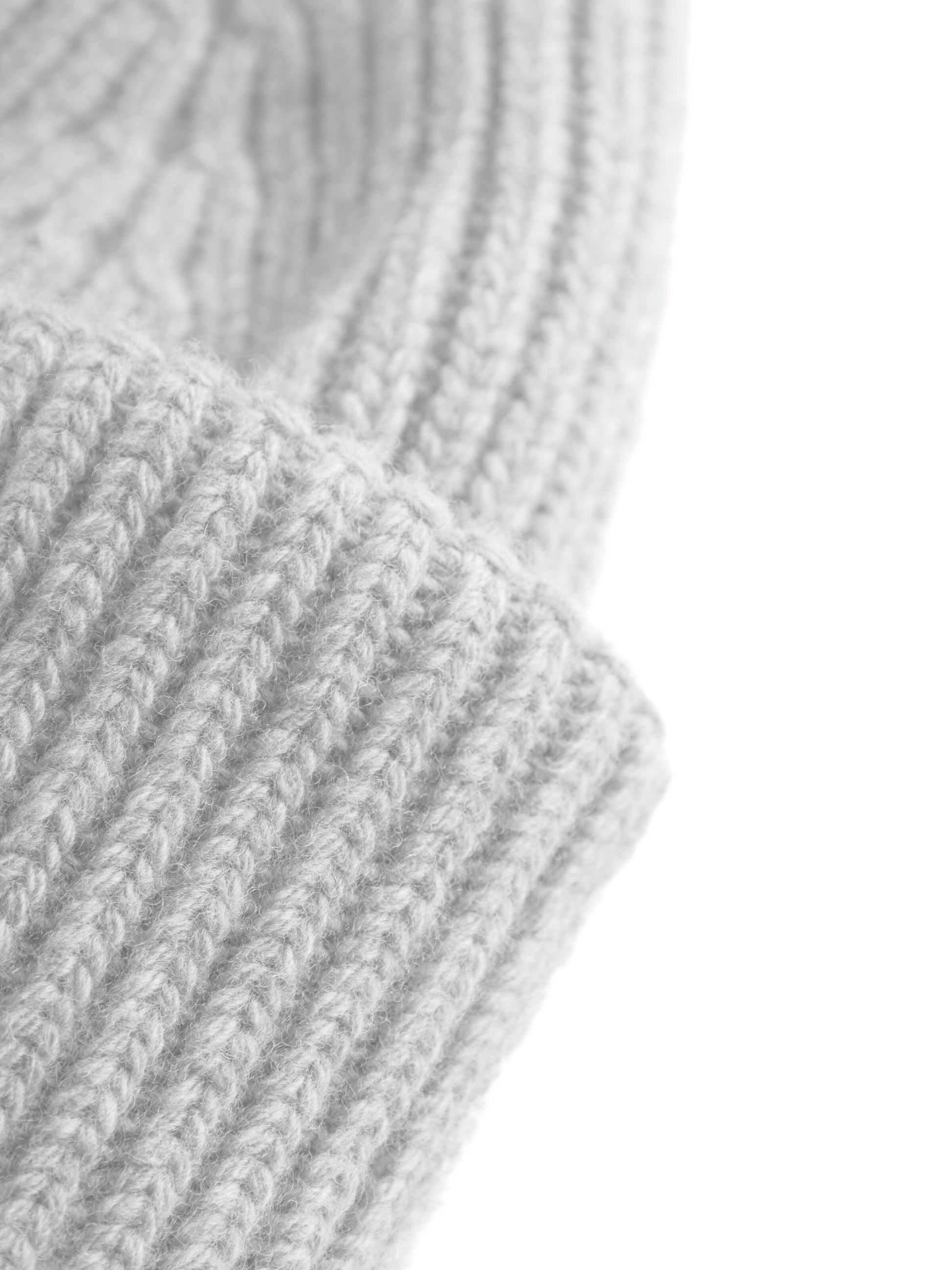 KCA - Big rib beanie - RWS Grey Melange - WERTE FREUNDE