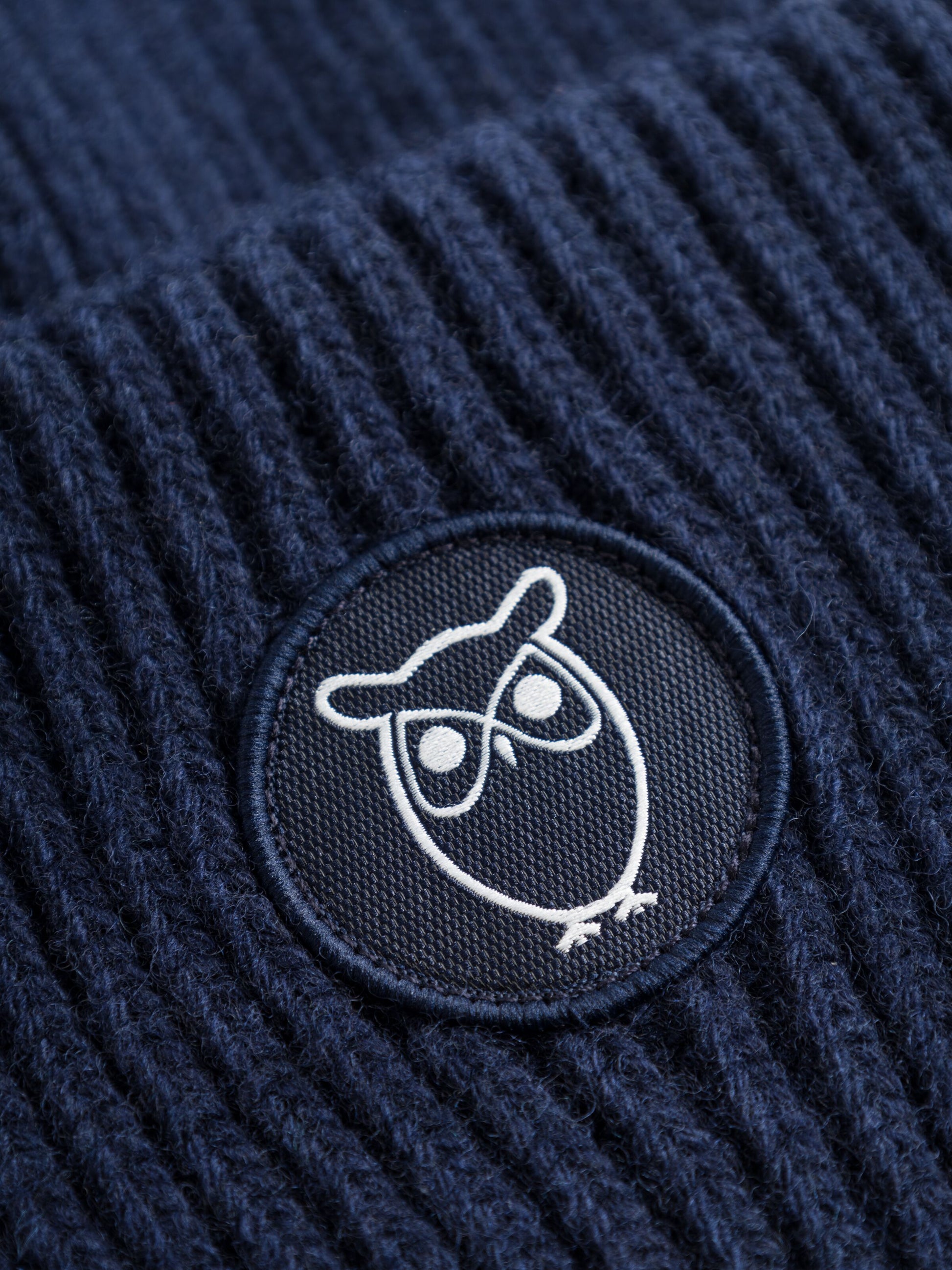 KCA - Big rib beanie Total Eclipse One Size - WERTE FREUNDE