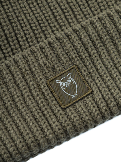 KCA - Rib hat Dark Olive One Size - WERTE FREUNDE