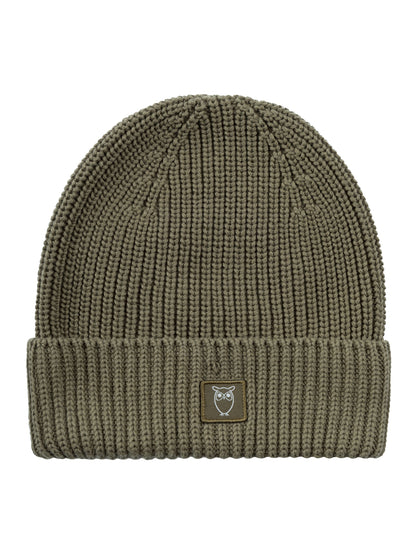 KCA - Rib hat Dark Olive One Size - WERTE FREUNDE