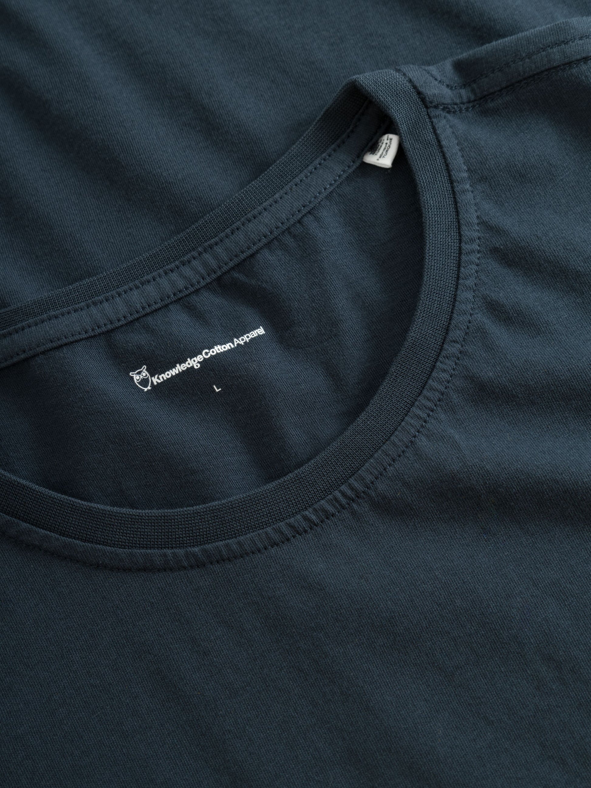 KCA - AGNAR basic t-shirt - Regenerative Organic Certified™ - Vegan Total Eclipse - WERTE FREUNDE