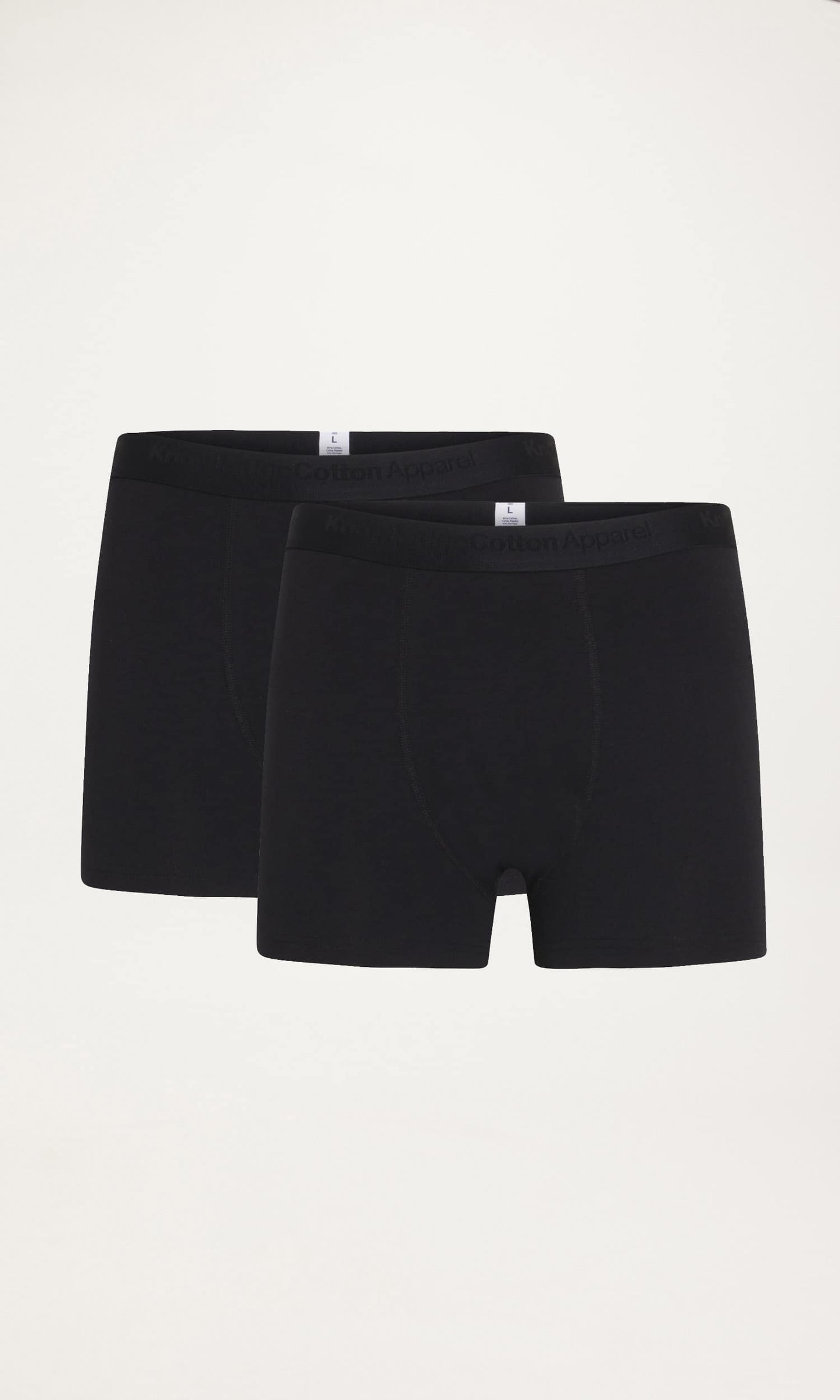 KCA - 2 pack underwear Black Jet - WERTE FREUNDE