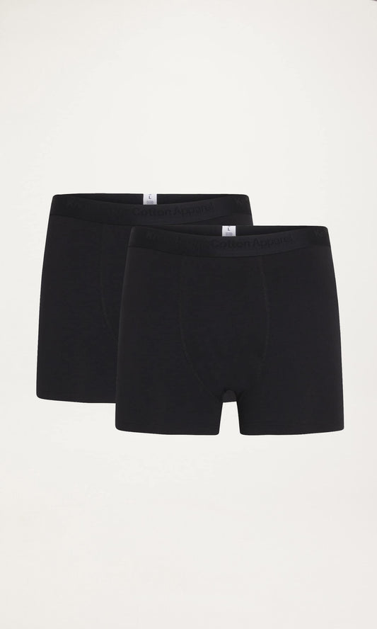 KCA - 2 pack underwear Black Jet - WERTE FREUNDE