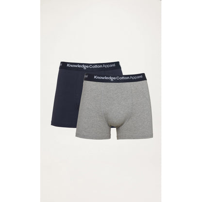KCA - 2 pack underwear Grey Melange - WERTE FREUNDE