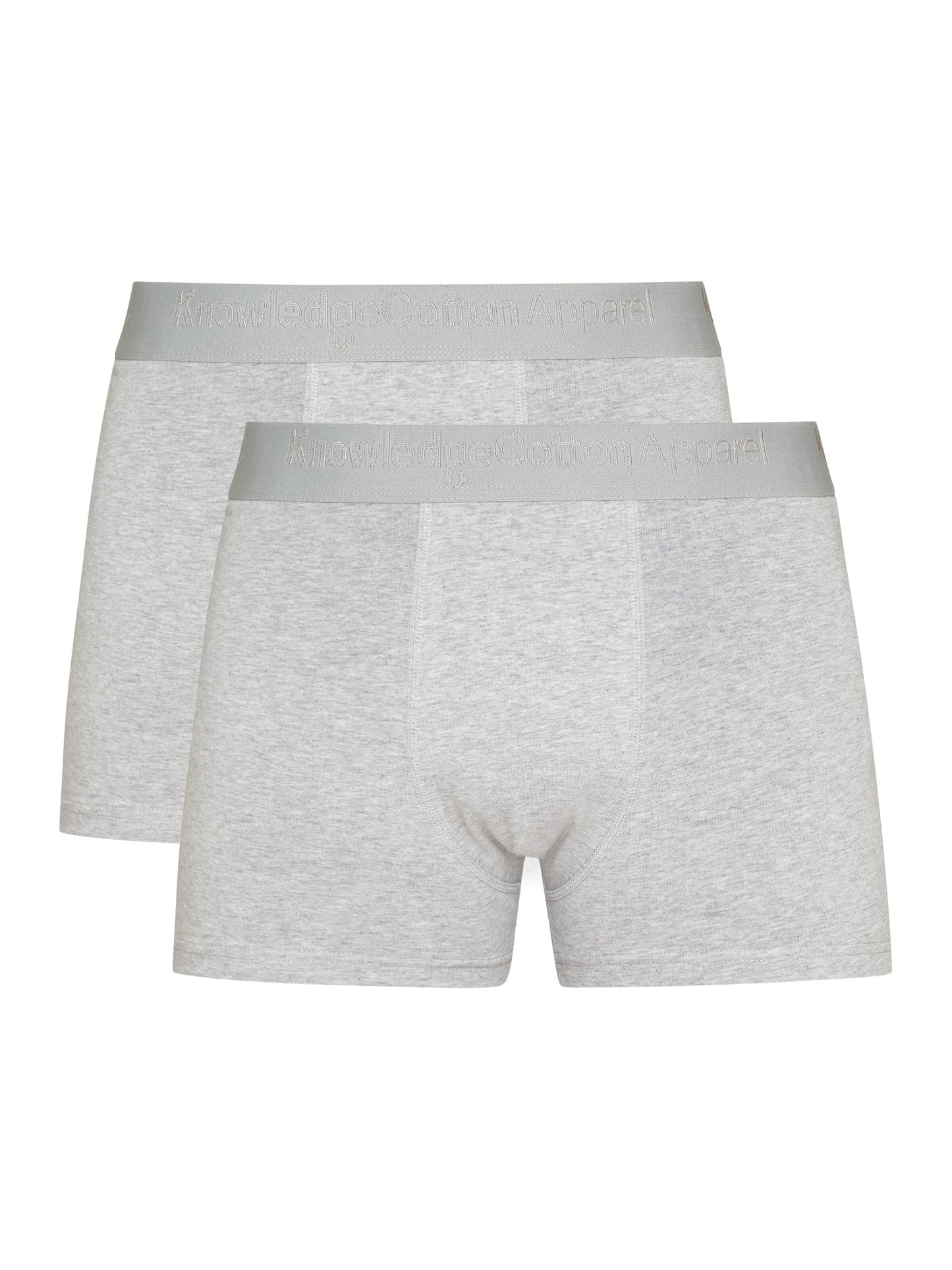 KCA - 2 pack underwear - Vegan Grey Melange - WERTE FREUNDE