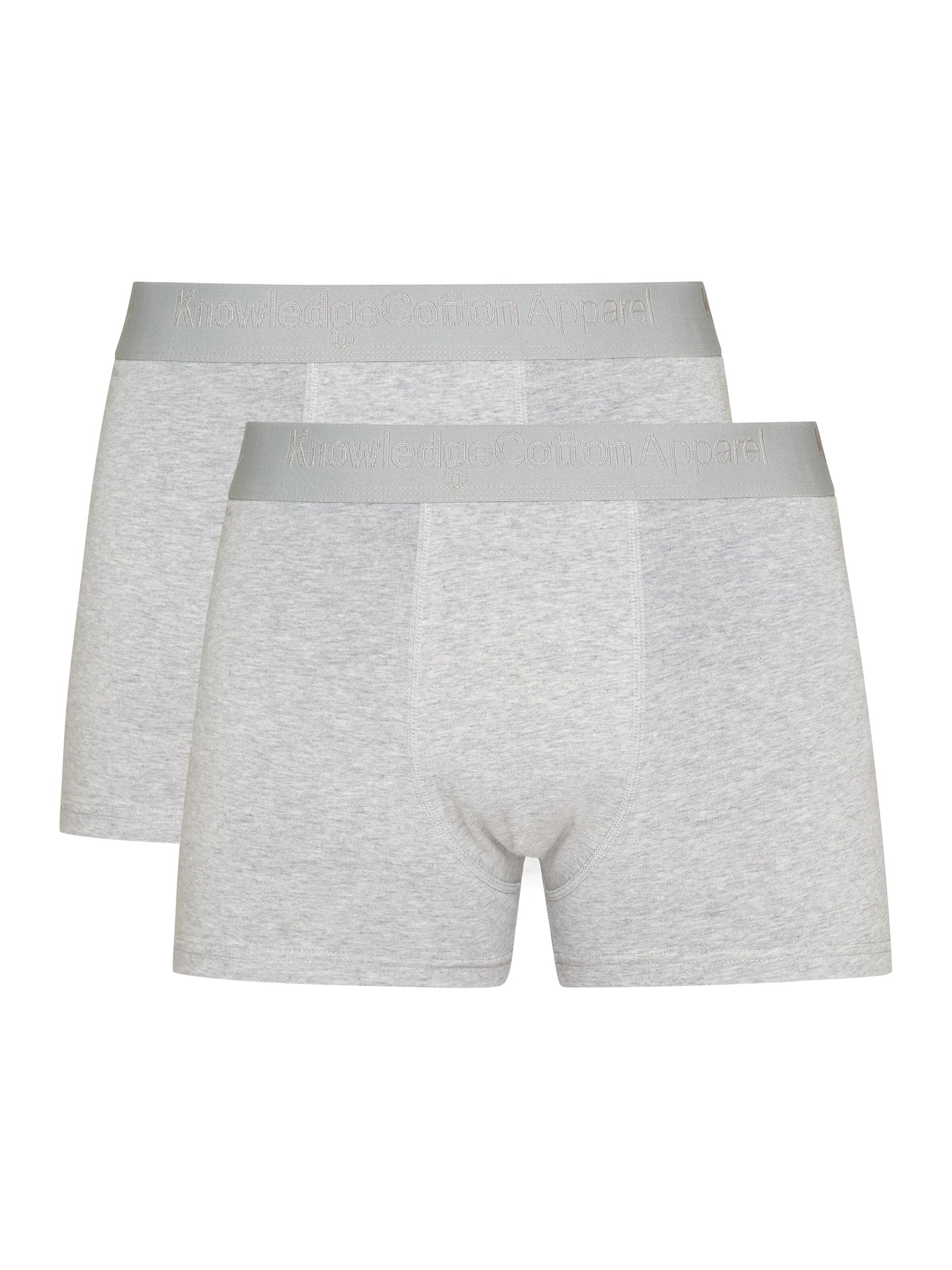 KCA - 2 pack underwear - Vegan Grey Melange - WERTE FREUNDE