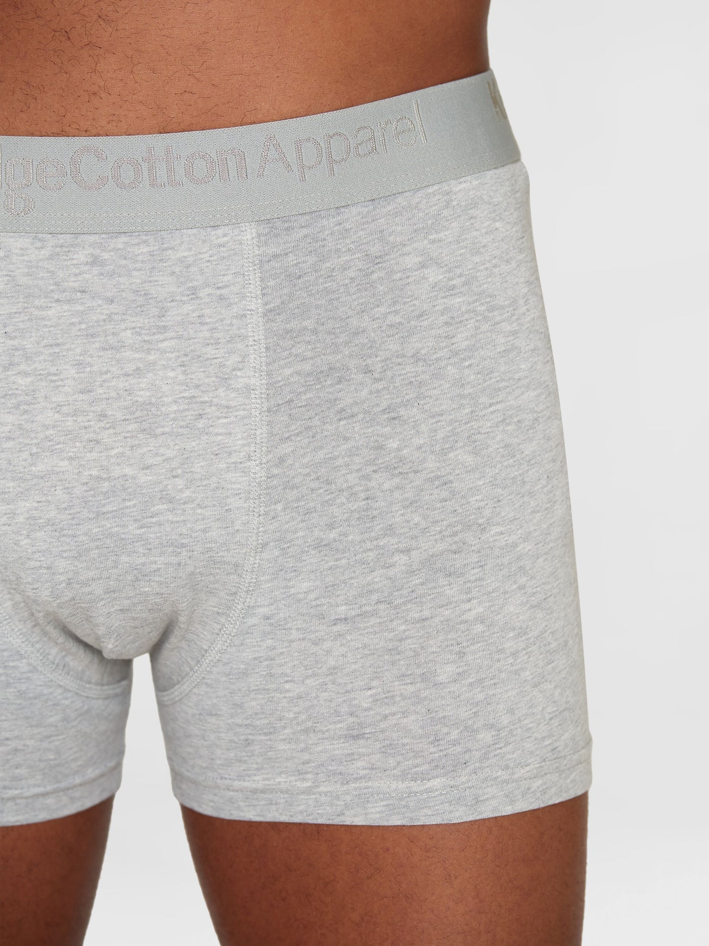 KCA - 2 pack underwear - Vegan Grey Melange - WERTE FREUNDE