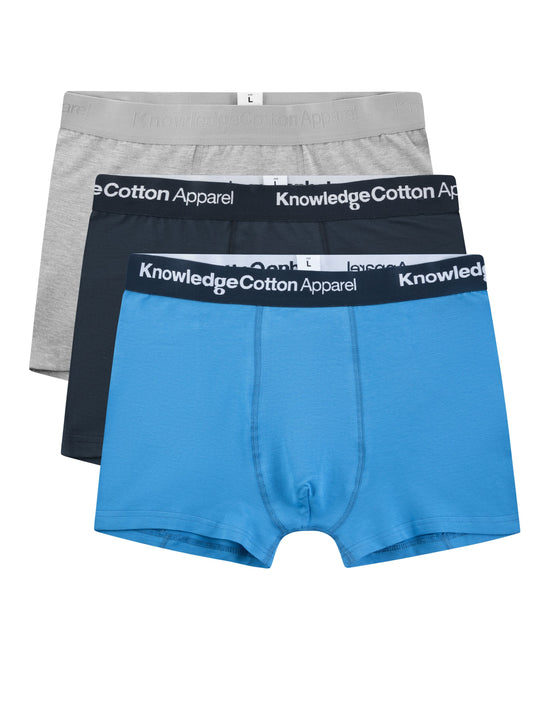 KCA - 3-pack underwear Azure Blue - WERTE FREUNDE