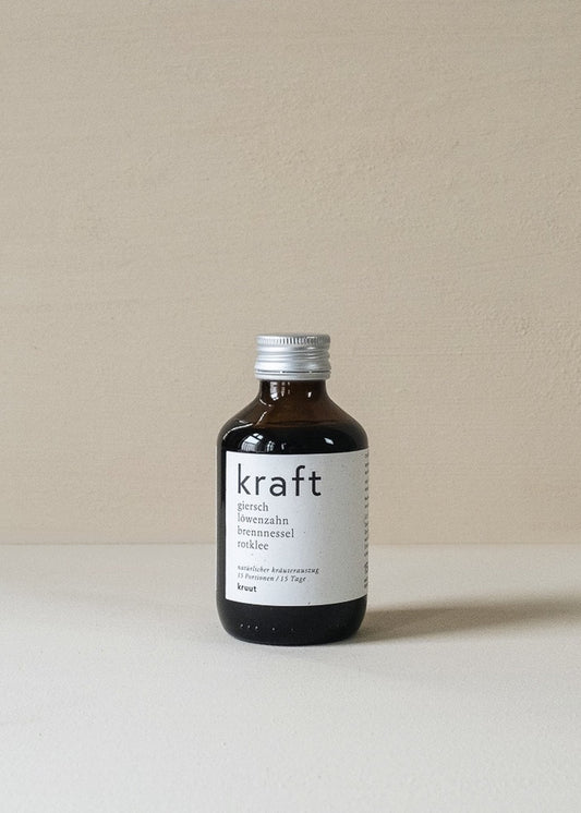 kruut - Wildkräuterauszug Kraft 150 ml - WERTE FREUNDE