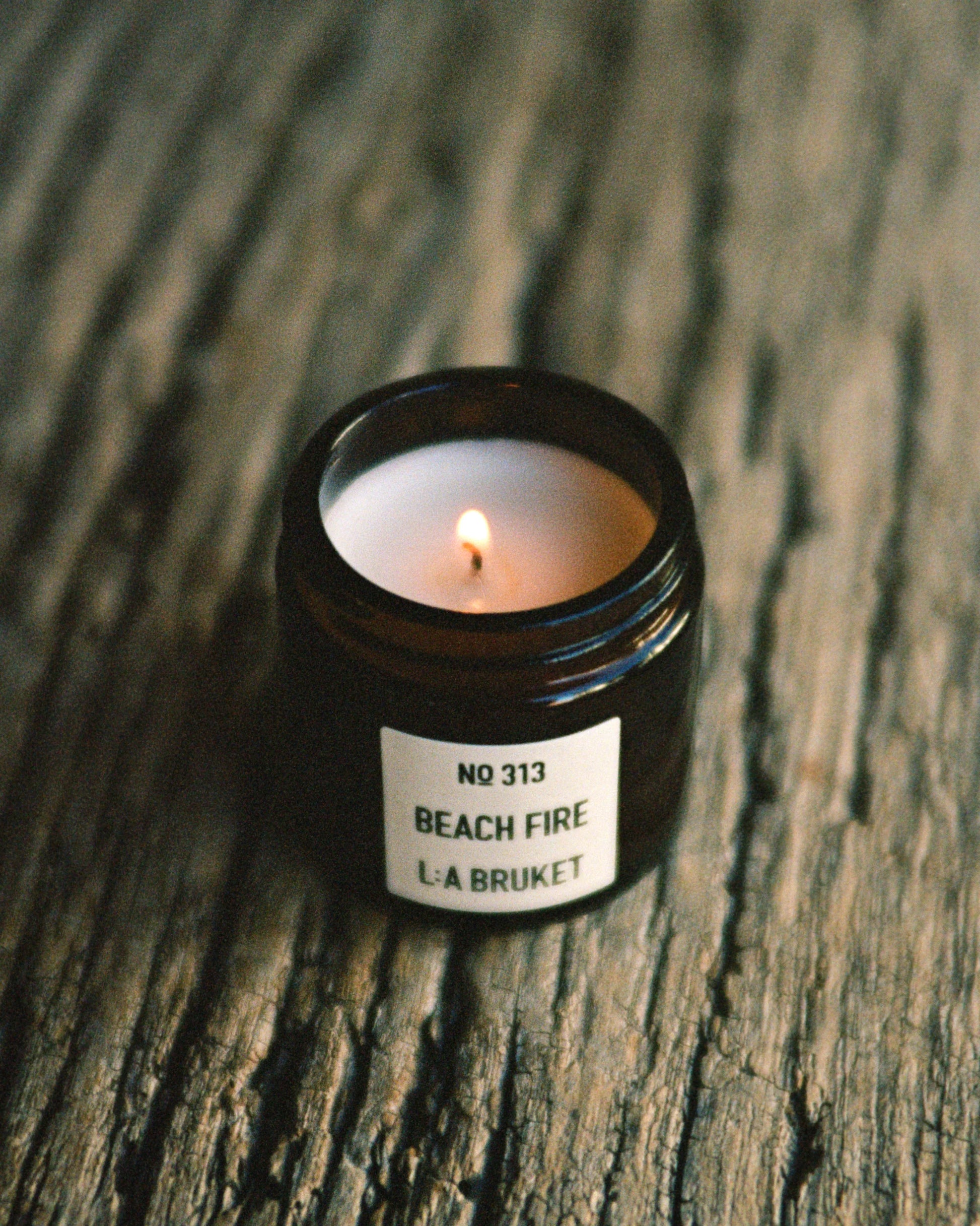 LA BRUKET - Duftkerze 313 Beach Fire 50g - WERTE FREUNDE