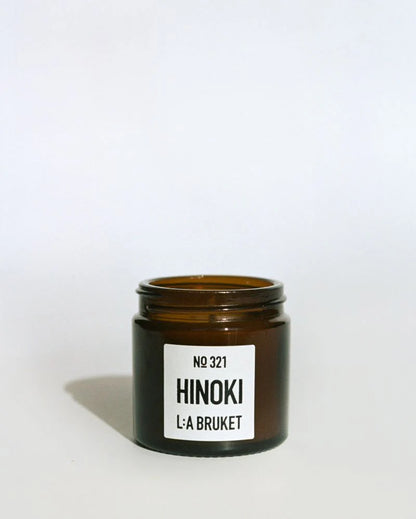 LA BRUKET - Duftkerze 321 Hinoki 50g - WERTE FREUNDE
