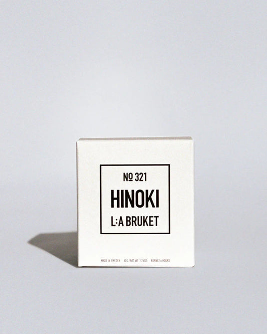 LA BRUKET - Duftkerze 321 Hinoki 50g - WERTE FREUNDE