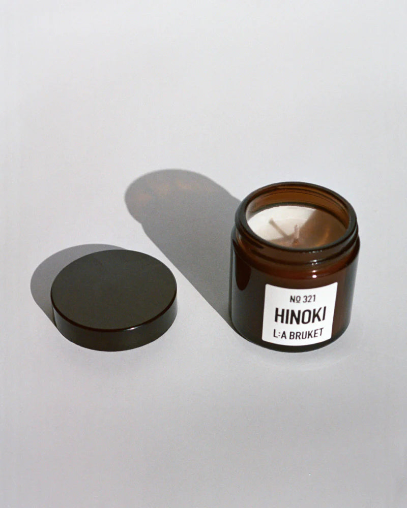 LA BRUKET - Duftkerze 321 Hinoki 50g - WERTE FREUNDE