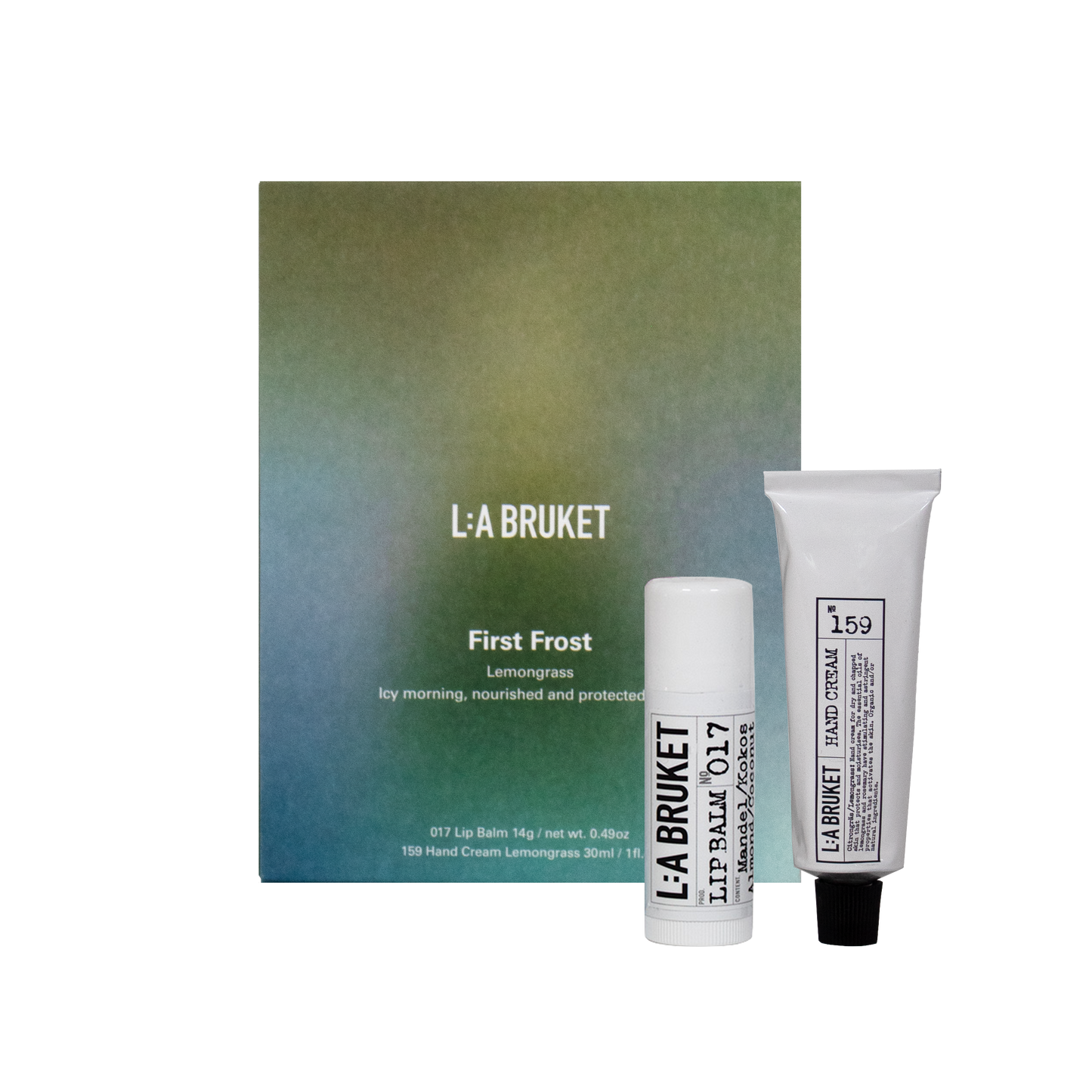 LA BRUKET - Set First Frost Lemongrass - WERTE FREUNDE
