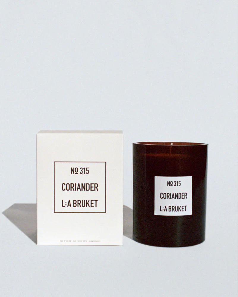 LA BRUKET - Duftkerze 315 Coriander 260g - WERTE FREUNDE