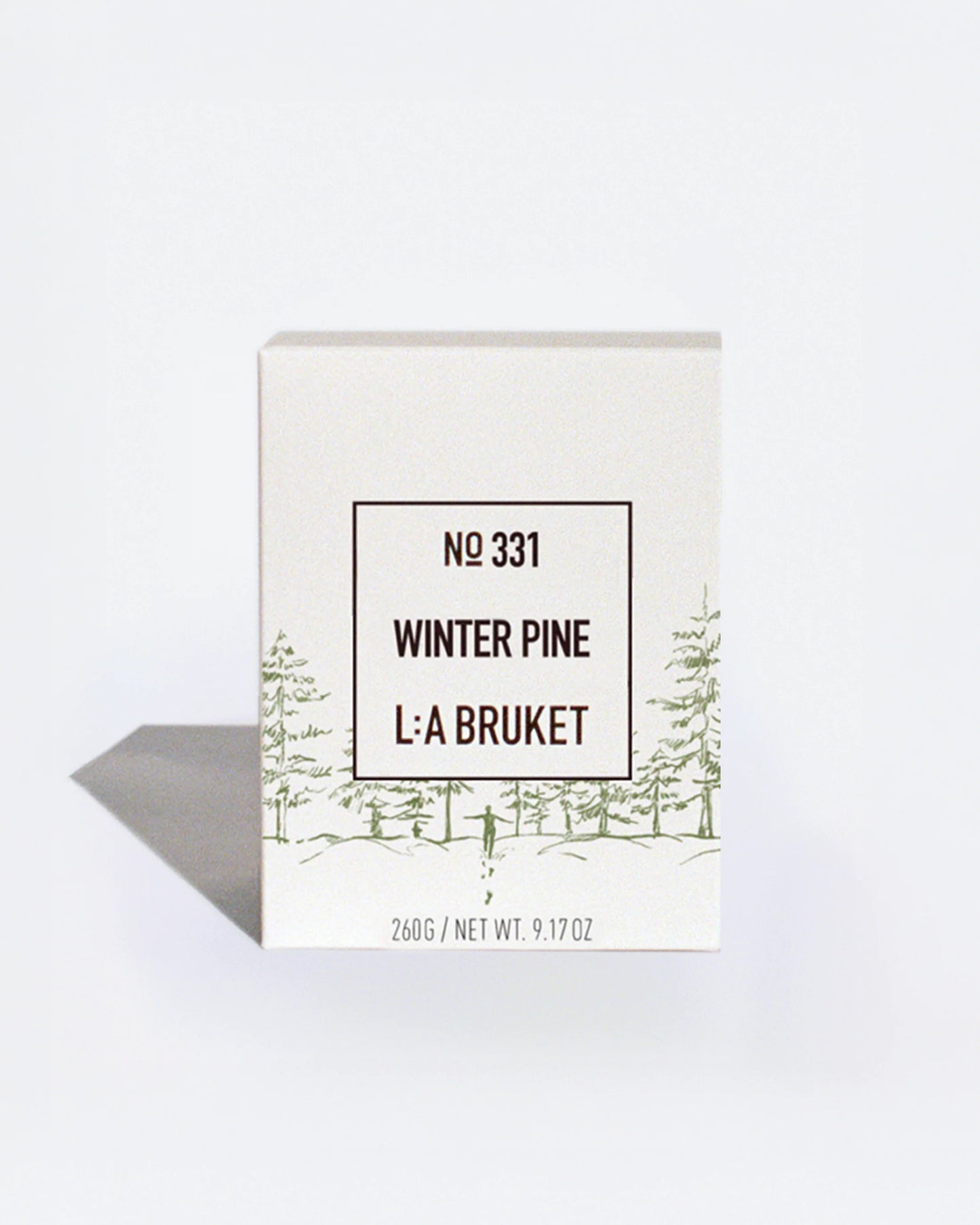 LA BRUKET - Duftkerze 331 Winter Pine 260g - WERTE FREUNDE