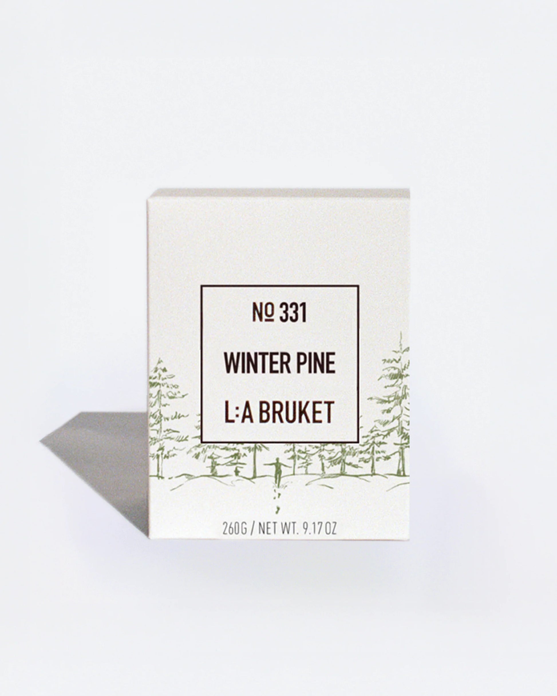 LA BRUKET - Duftkerze 331 Winter Pine 260g - WERTE FREUNDE