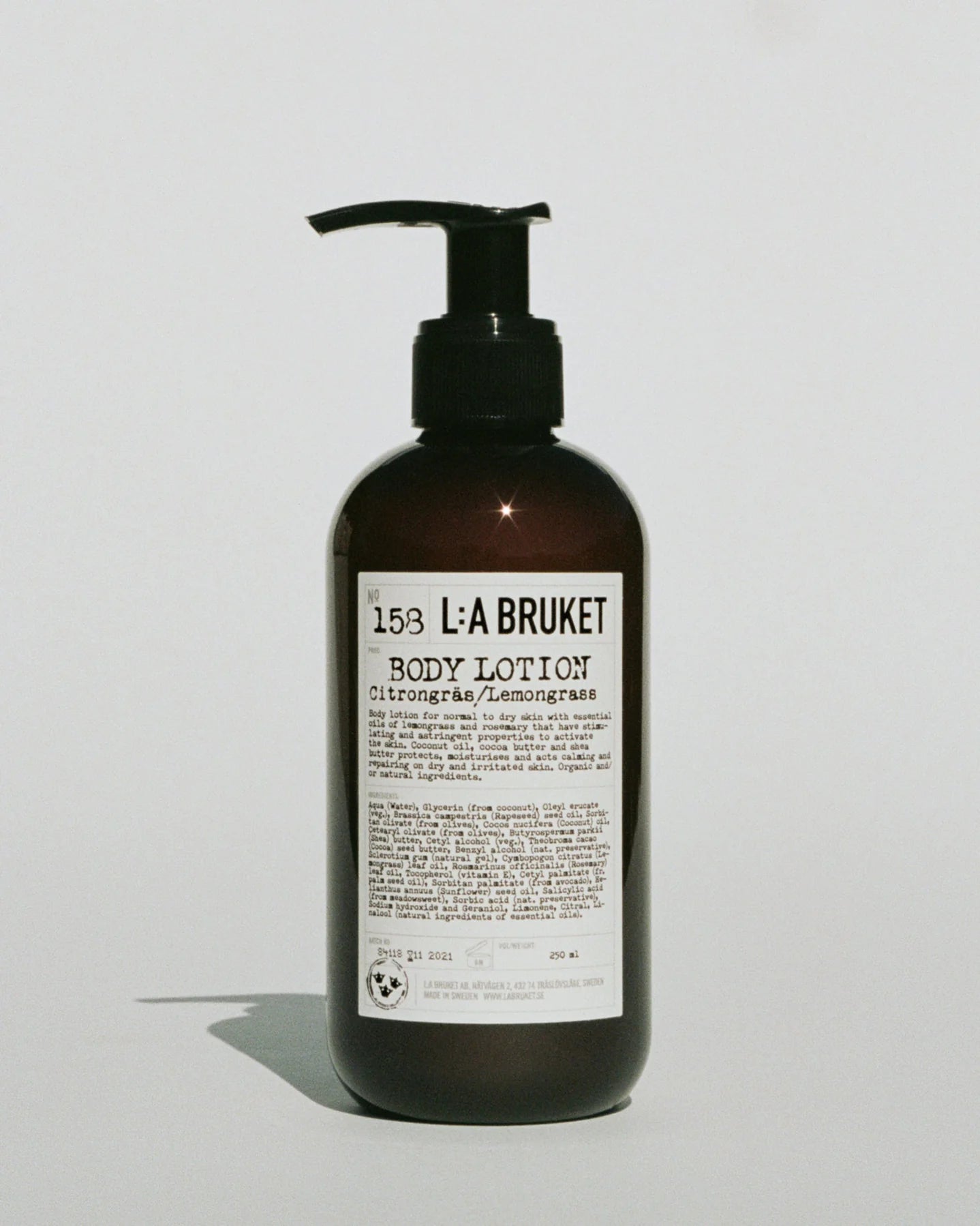 LA BRUKET - Bodylotion 158 Lemongrass 240ml - WERTE FREUNDE