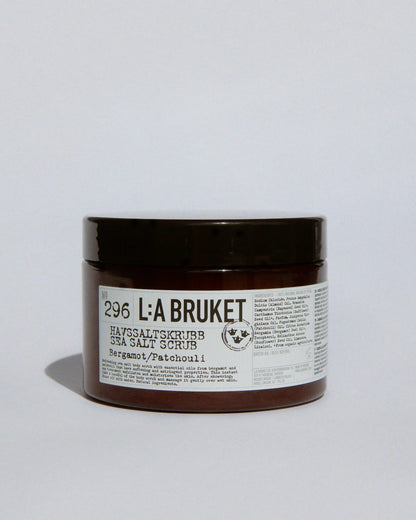 LA BRUKET - Meersalzpeeling 296 Bergamot-Patchouli 420g - WERTE FREUNDE