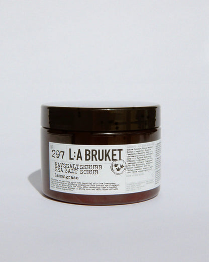 LA BRUKET - Meersalzpeeling 297 Lemongrass 420g - WERTE FREUNDE