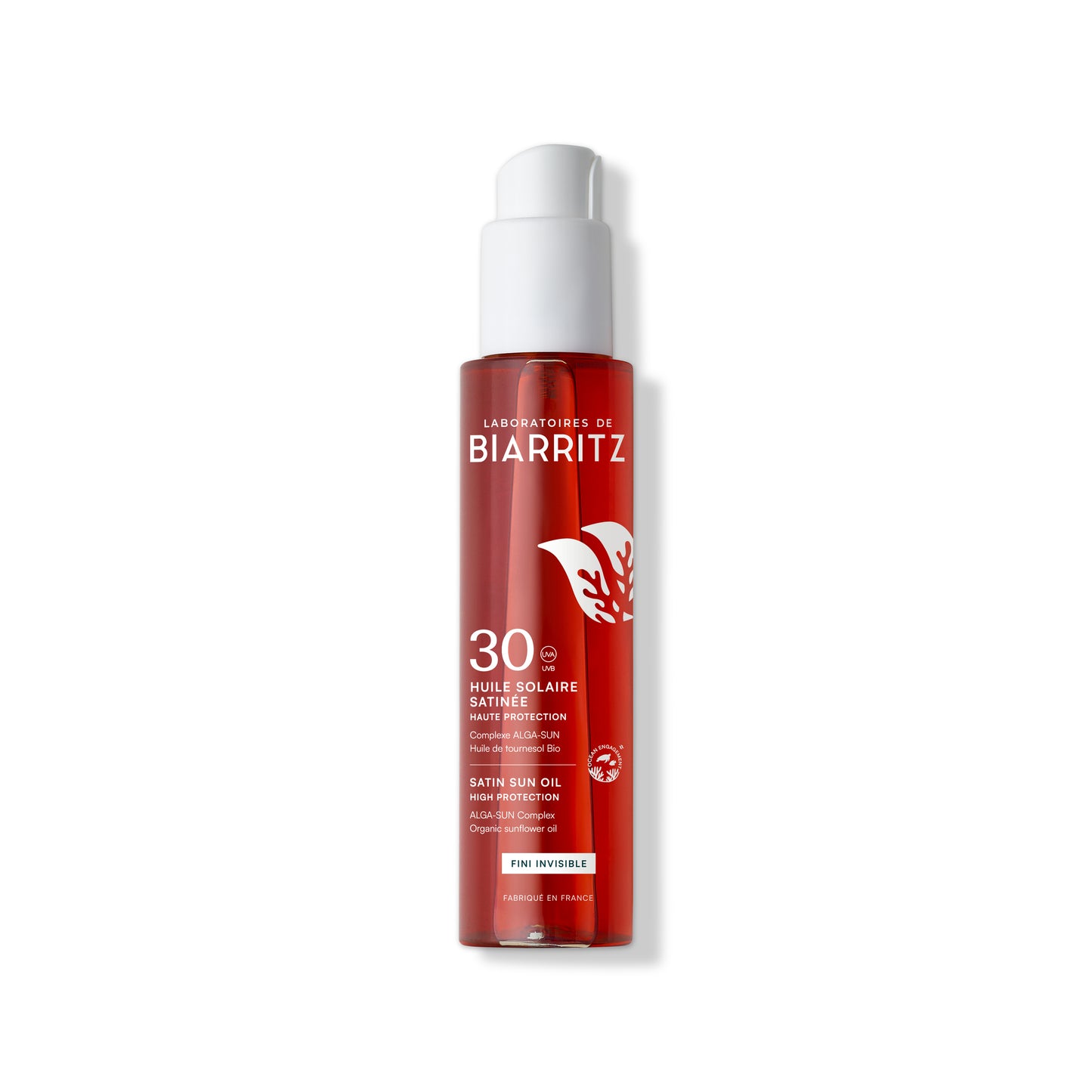 Laboratoires de Biarritz - Satin Sonnenöl LSF30 - 125 ml - WERTE FREUNDE